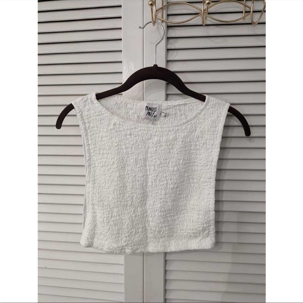 Princess Polly Kiarne Tank Top - white